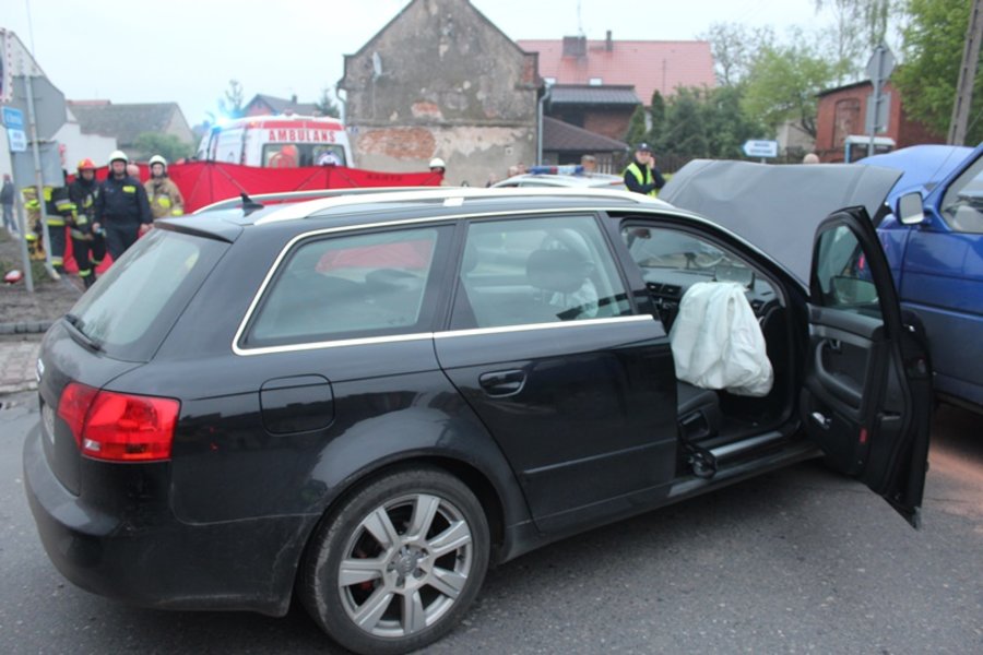 Groźny wypadek w Poniecu