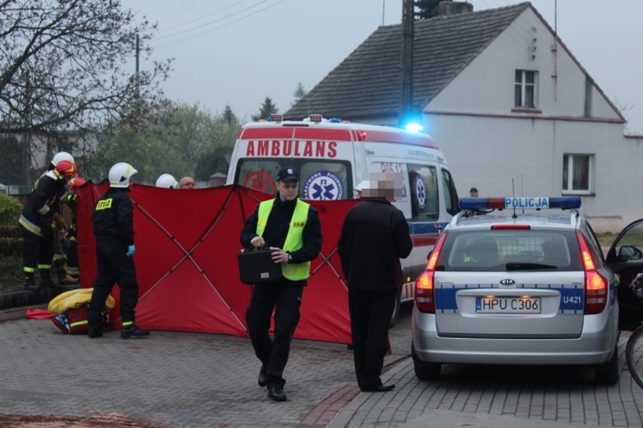 Groźny wypadek w Poniecu