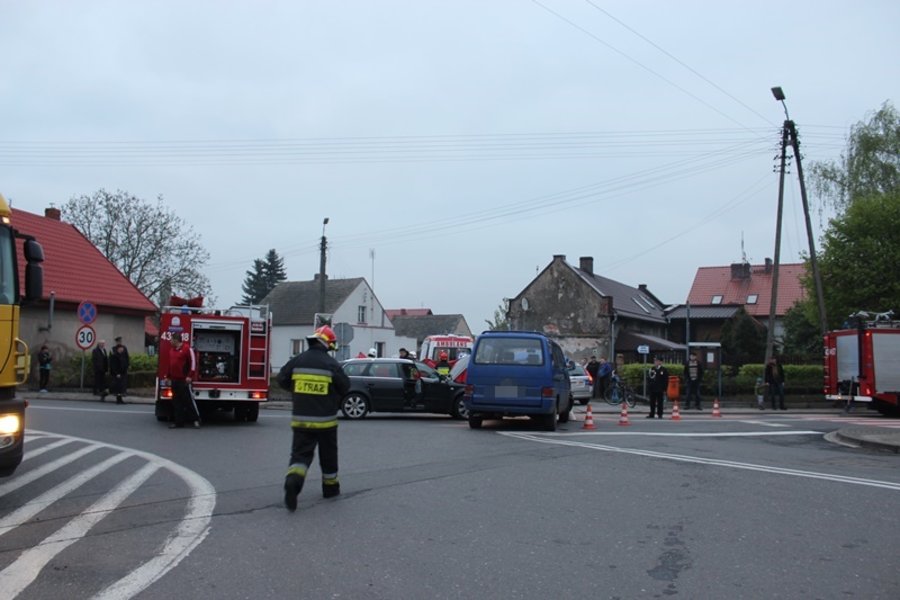 Groźny wypadek w Poniecu