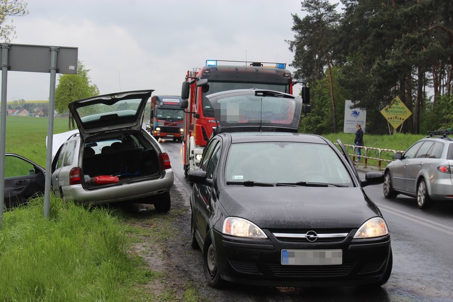 Kobietę zabrano do szpitala