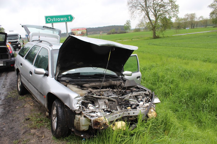 Kobietę zabrano do szpitala