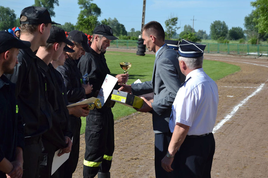 Strażak ucierpiał podczas zawodów