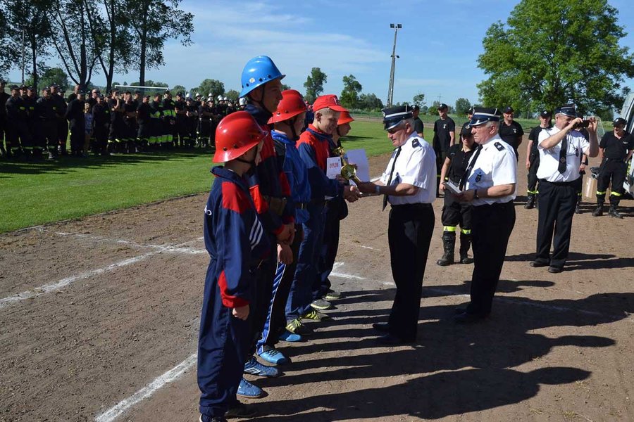 Strażak ucierpiał podczas zawodów