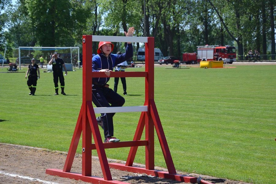 Strażak ucierpiał podczas zawodów