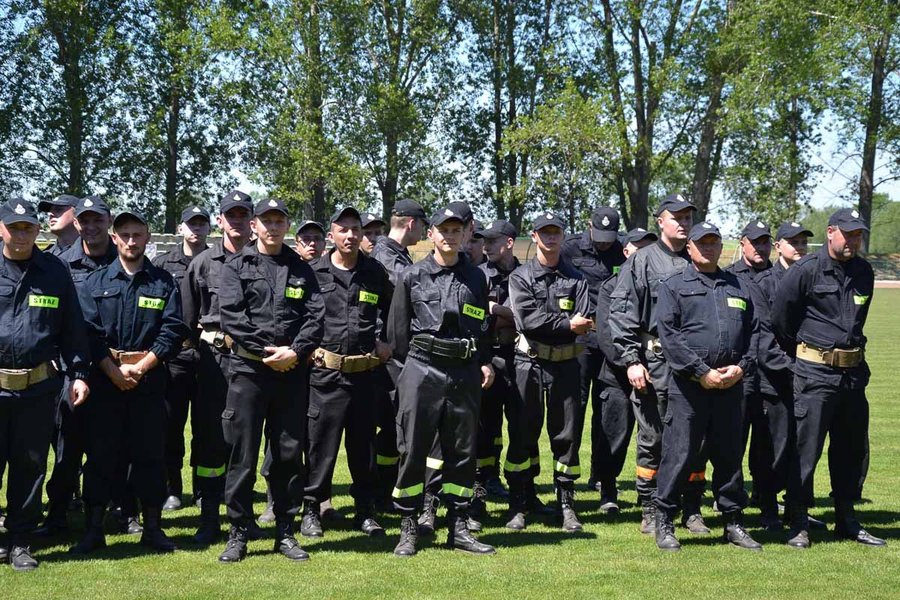 Strażak ucierpiał podczas zawodów