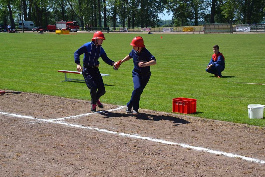Strażak ucierpiał podczas zawodów