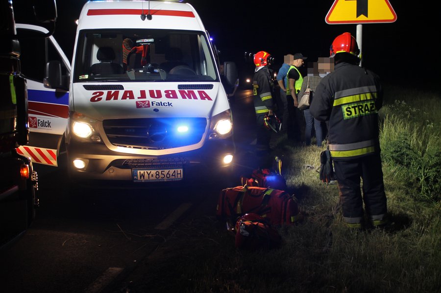 Groźny wypadek na wojewódzkiej