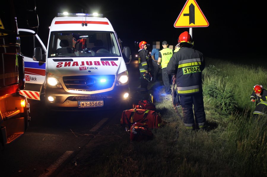 Groźny wypadek na wojewódzkiej