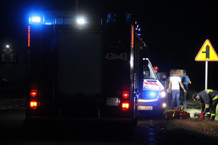 Groźny wypadek na wojewódzkiej