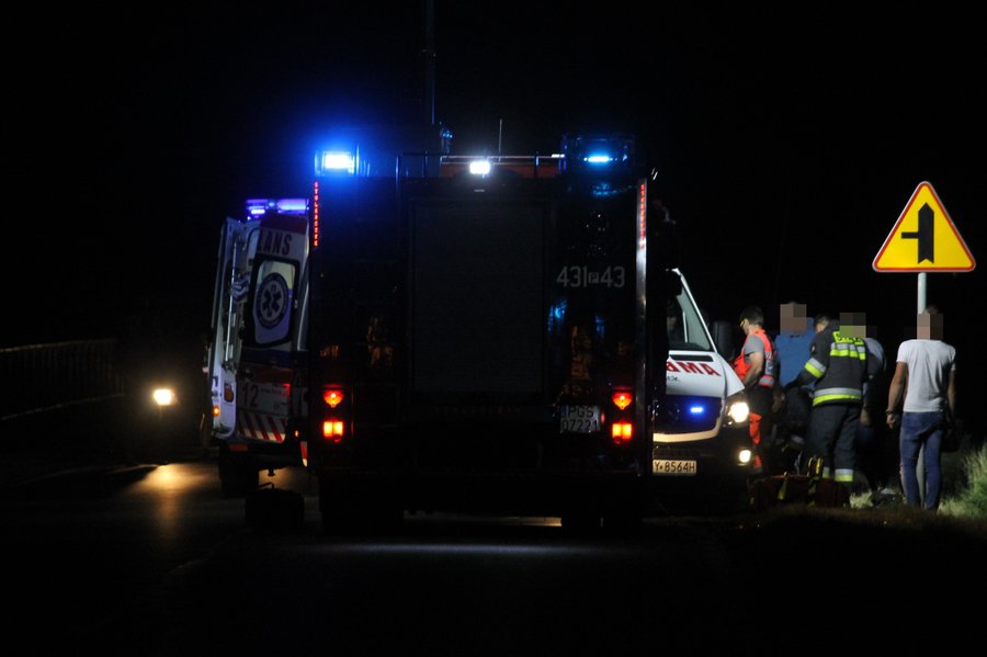 Groźny wypadek na wojewódzkiej