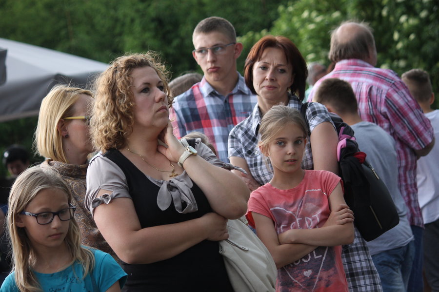 Dobrą zabawę przerwała ulewa