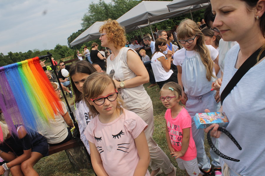 Dobrą zabawę przerwała ulewa