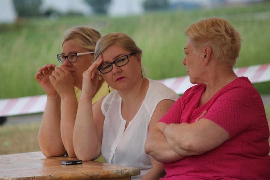 Pogoda nie była łaskawa