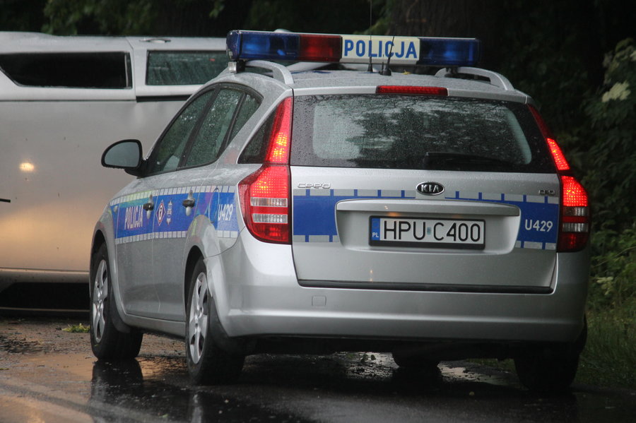 Wypadek w Szelejewie. Kierowca w ciężkim stanie