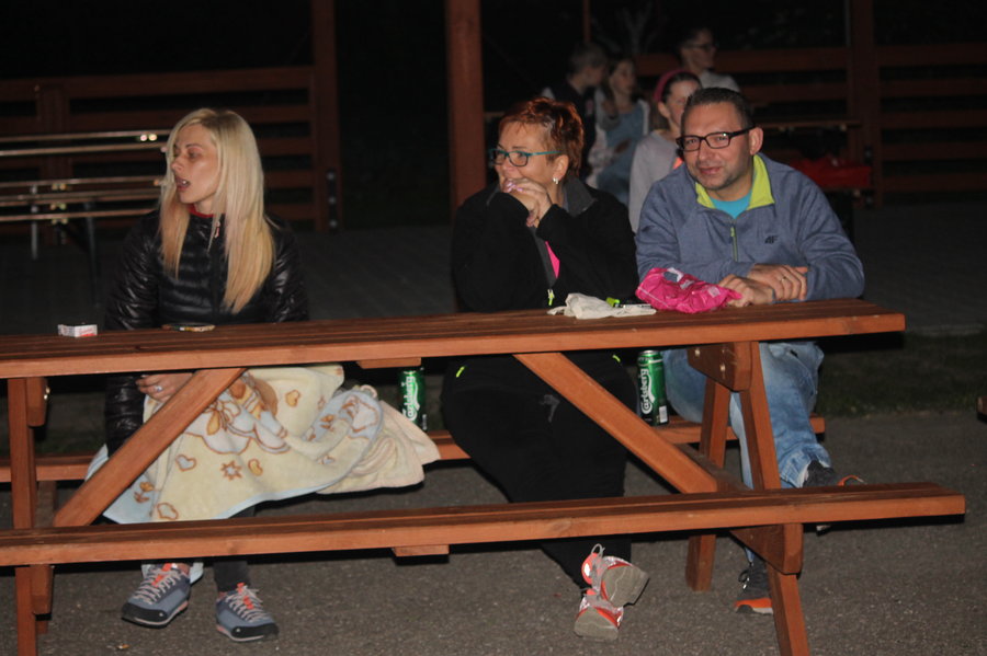 Nocne kino w Stanicy u Potworowskich