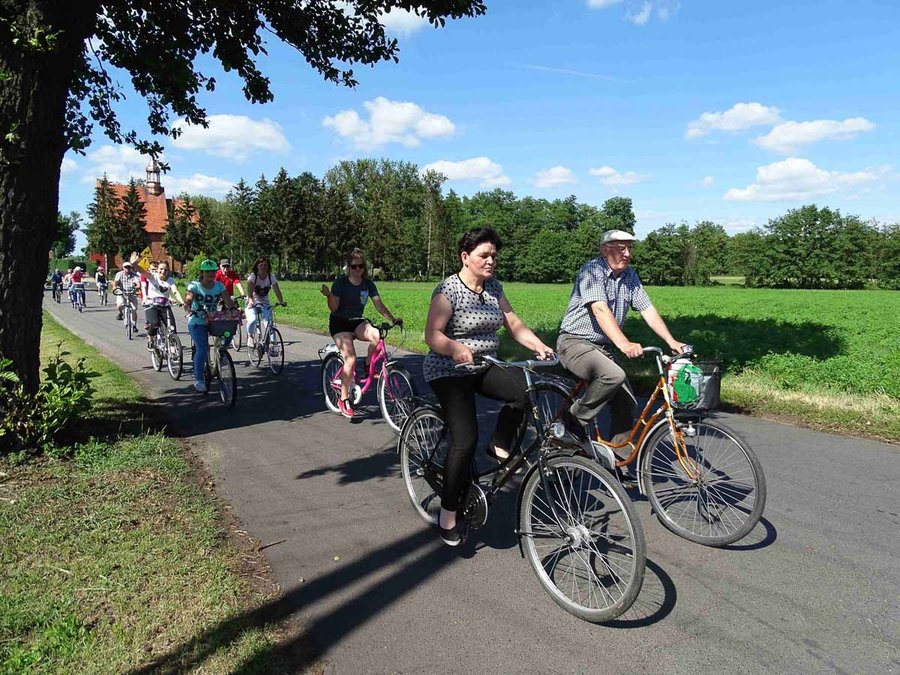 25 kilometrów na rowerach