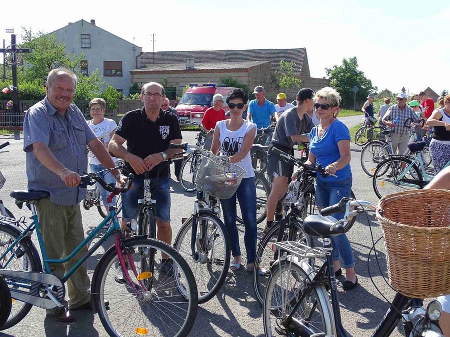 25 kilometrów na rowerach