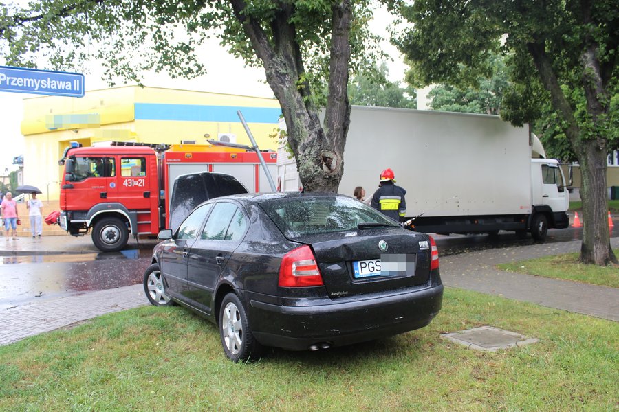 Wypadek na gostyńskim osiedlu - film