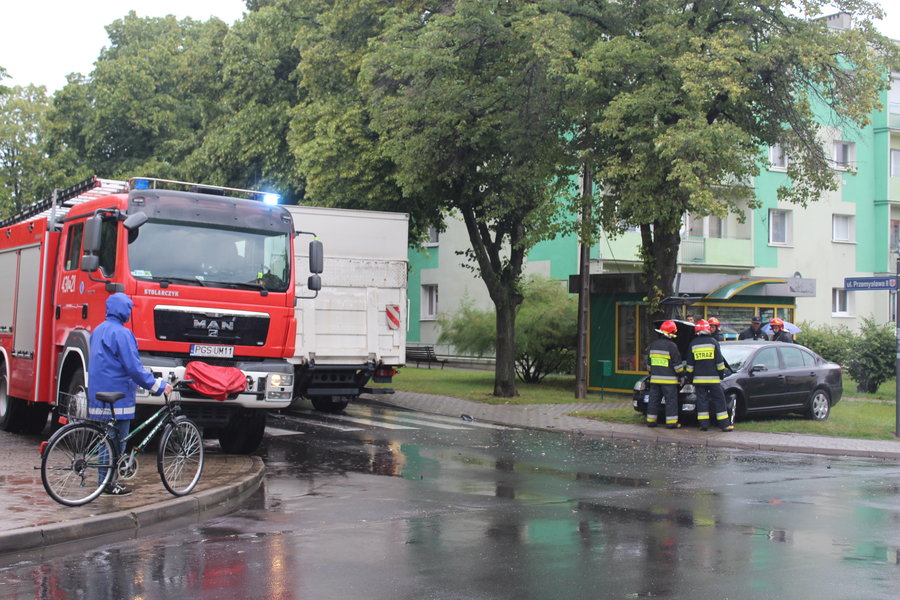 Wypadek na gostyńskim osiedlu - film