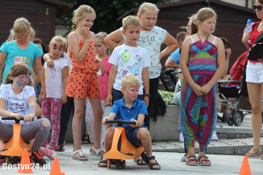 Pirackie zabawy na gostyńskim rynku