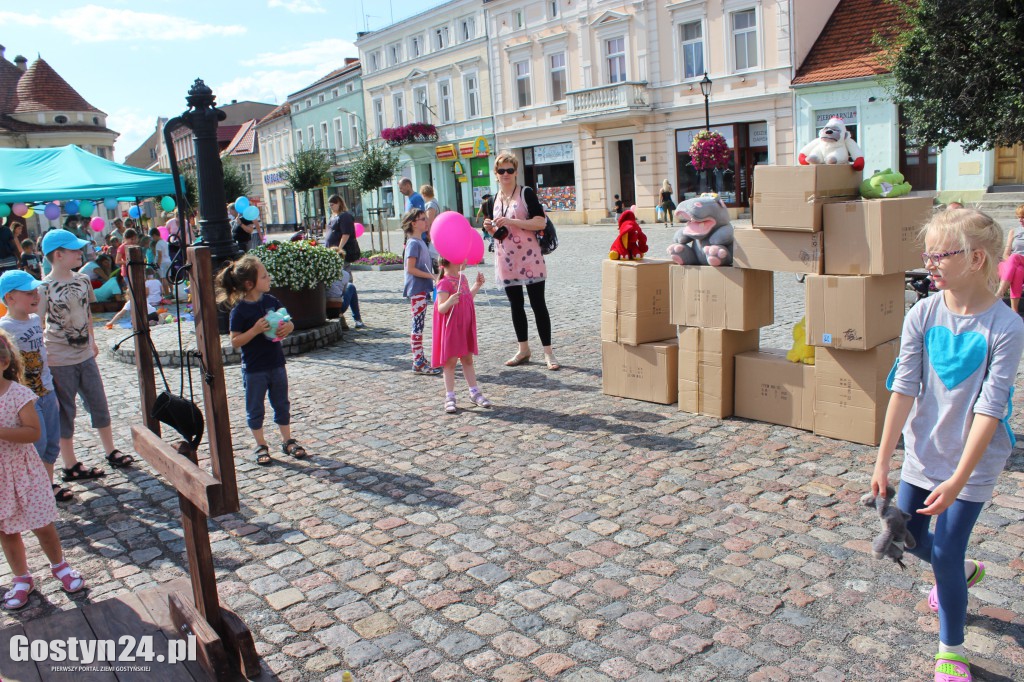 Pirackie zabawy na gostyńskim rynku