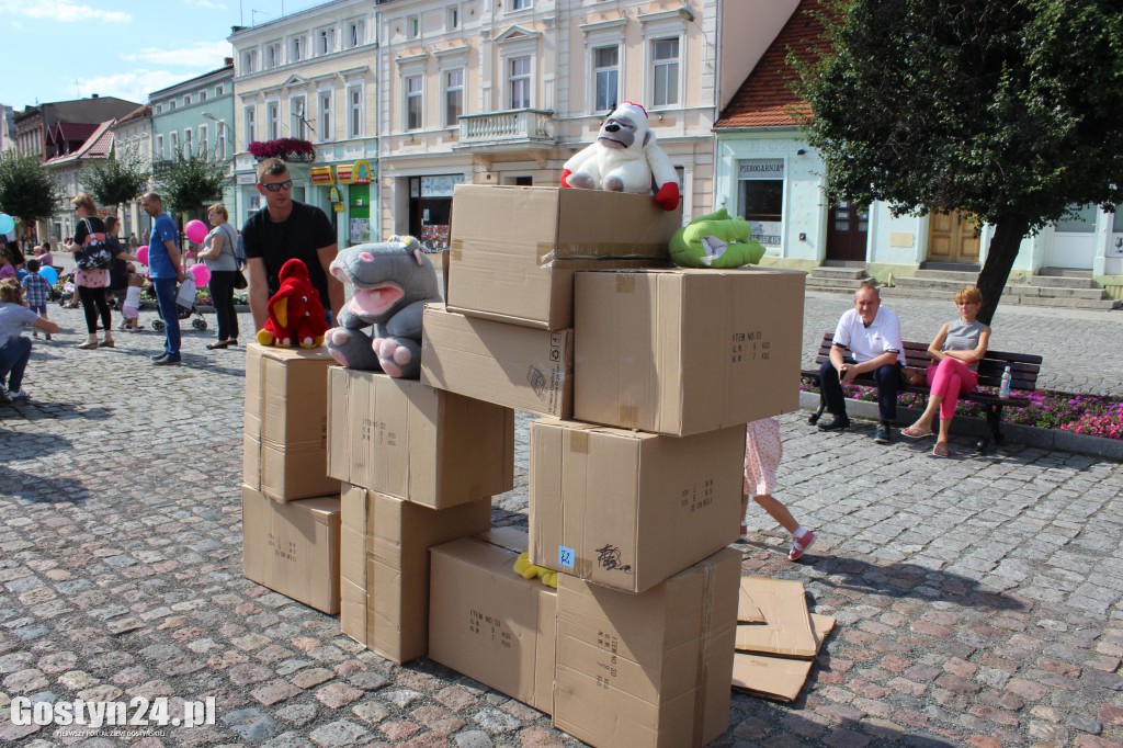 Pirackie zabawy na gostyńskim rynku