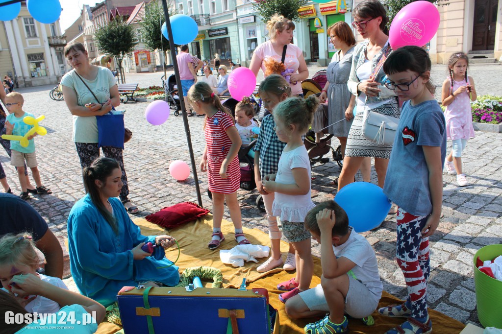 Pirackie zabawy na gostyńskim rynku