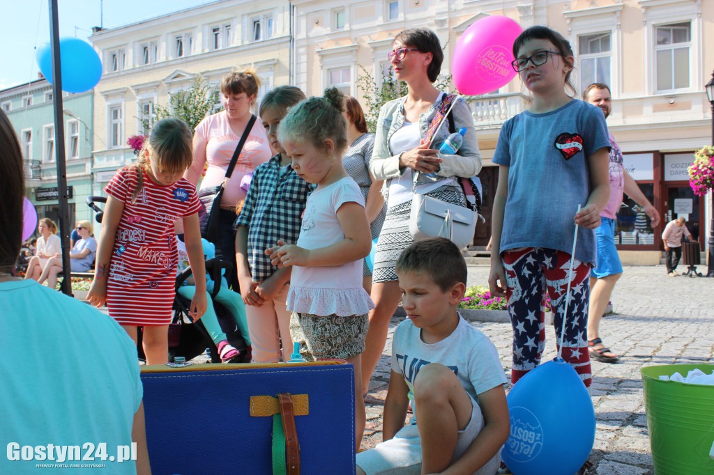 Pirackie zabawy na gostyńskim rynku