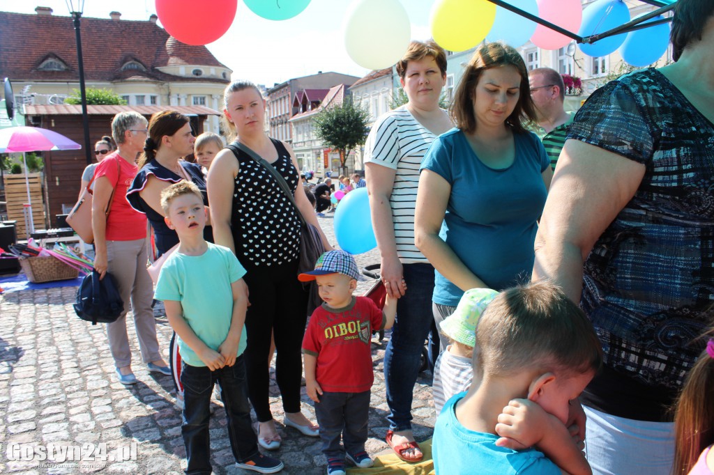 Pirackie zabawy na gostyńskim rynku