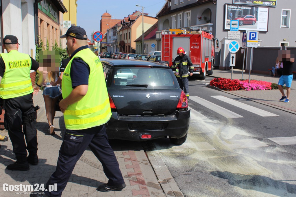 Stłuczka w godzinach szczytu