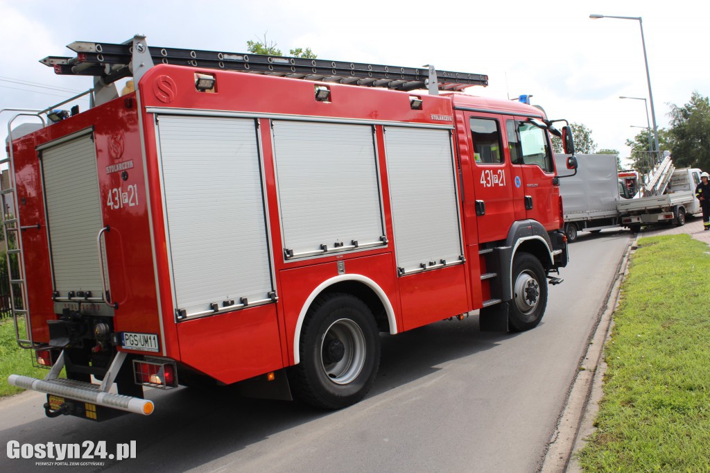 Boczne zderzenie dwóch 