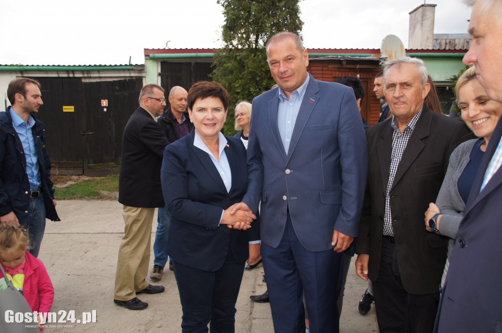 Premier Szydło gościła w Skokowie