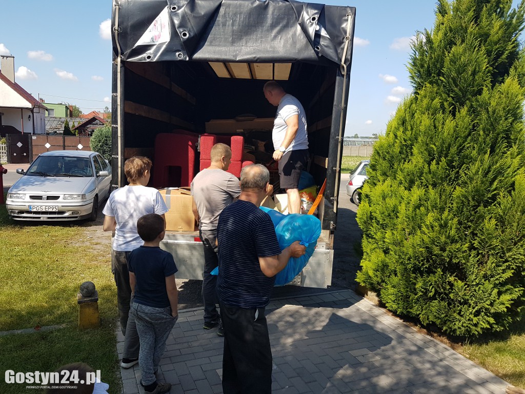Transport darów przyjechał aż z Holandii