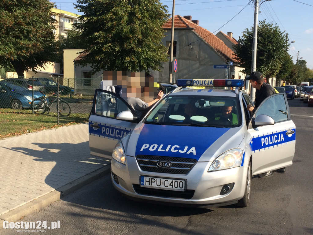 Zderzenie na skrzyżowaniu ulic Polnej i Parkowej