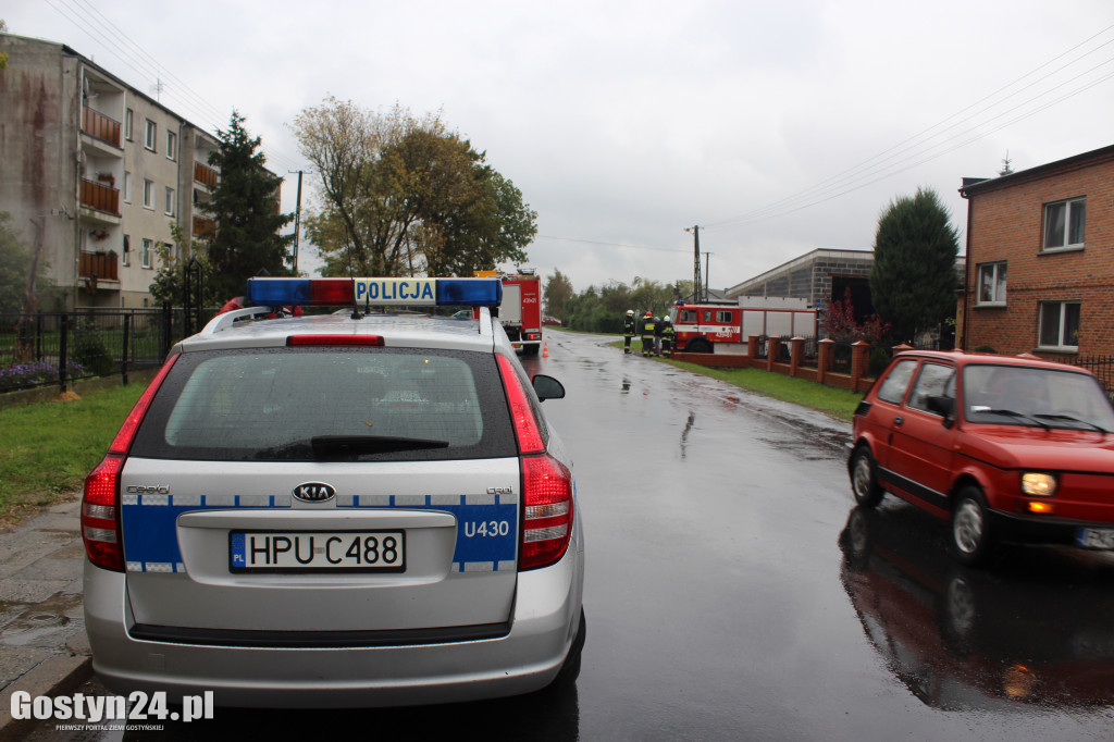 Zderzenie na skrzyżowaniu. Jeden kierowca w szpitalu