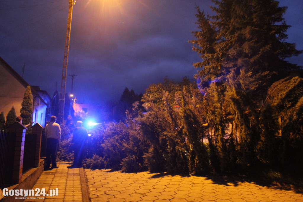 Orkan Ksawery szalał nad powiatem