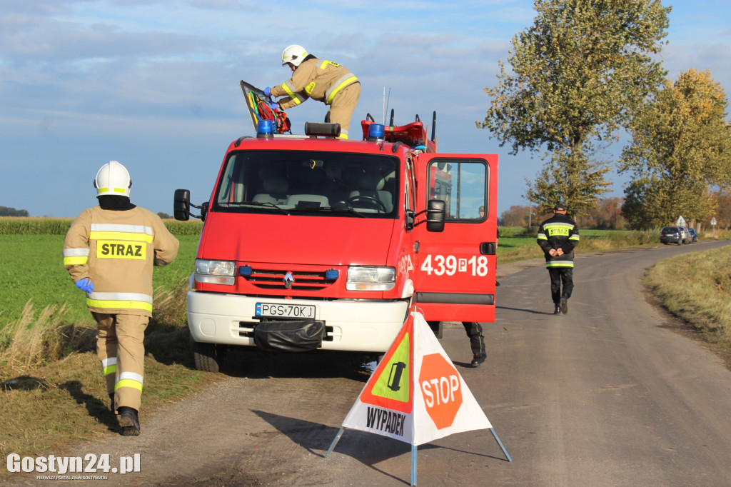 Ćwiczenia służb na pograniczu dwóch powiatów