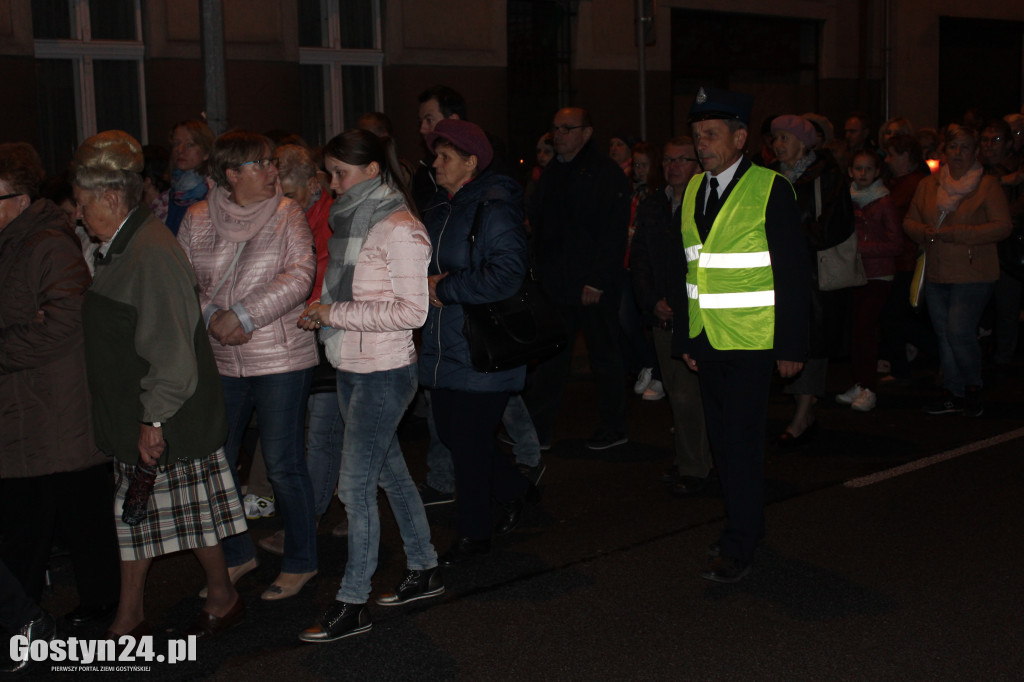 Procesja Fatimska przeszła ulicami Gostynia