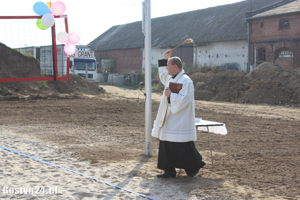 Otwarcie boiska do piłki plażowej w Strzelcach Wielkich