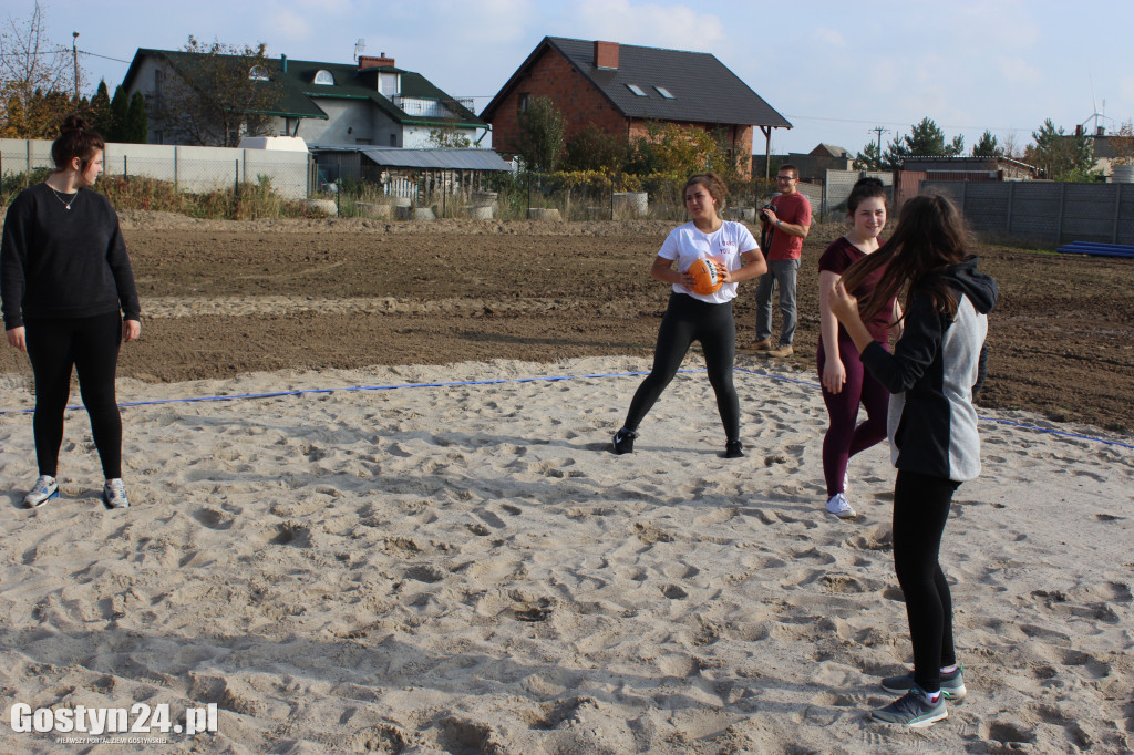 Otwarcie boiska do piłki plażowej w Strzelcach Wielkich
