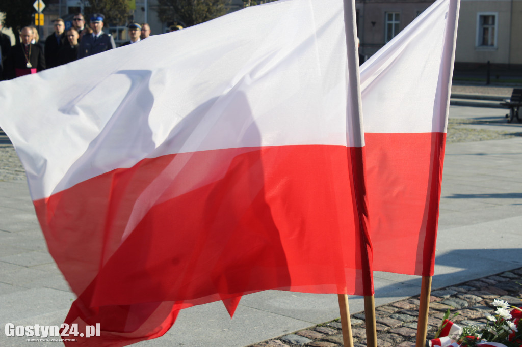 Manifestacja ku czci pomordowanych na gostyńskim rynku