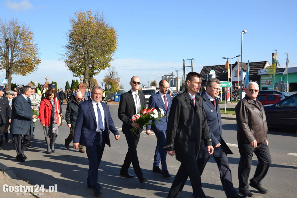Upamiętnili rozstrzelanych na krobskim Rynku