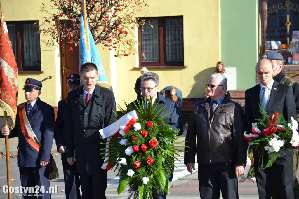 Upamiętnili rozstrzelanych na krobskim Rynku