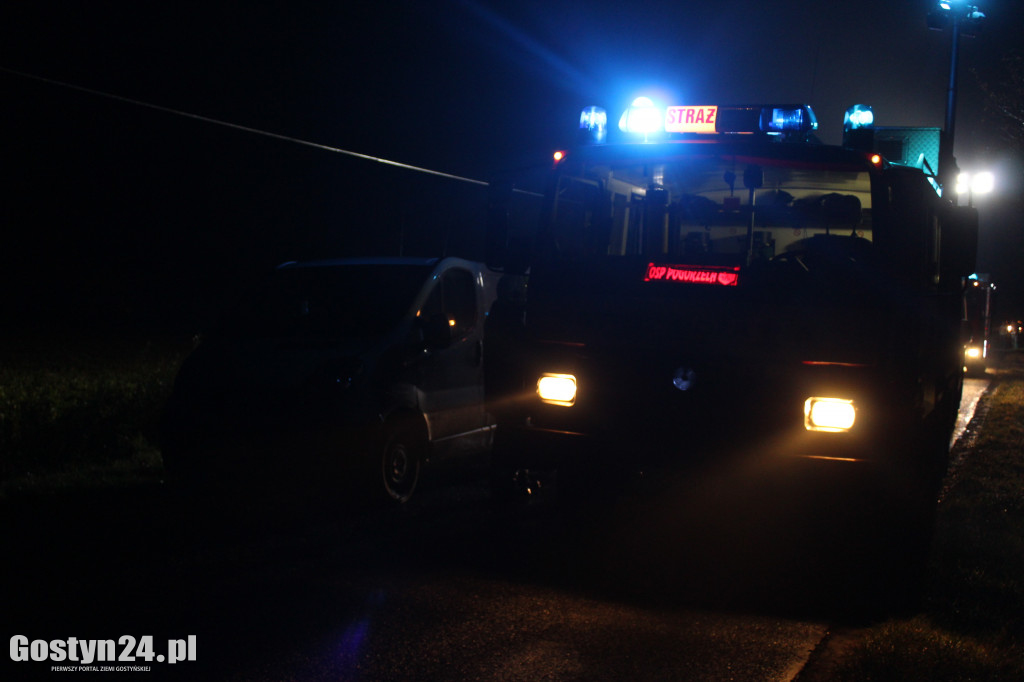 Zderzenie dwóch pojazdów na trasie Pogorzela-Gumienice