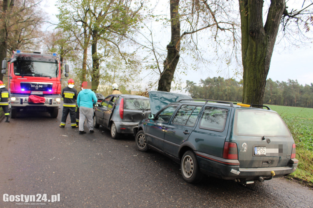 Wypadek na drodze Rokosowo - Pudliszki