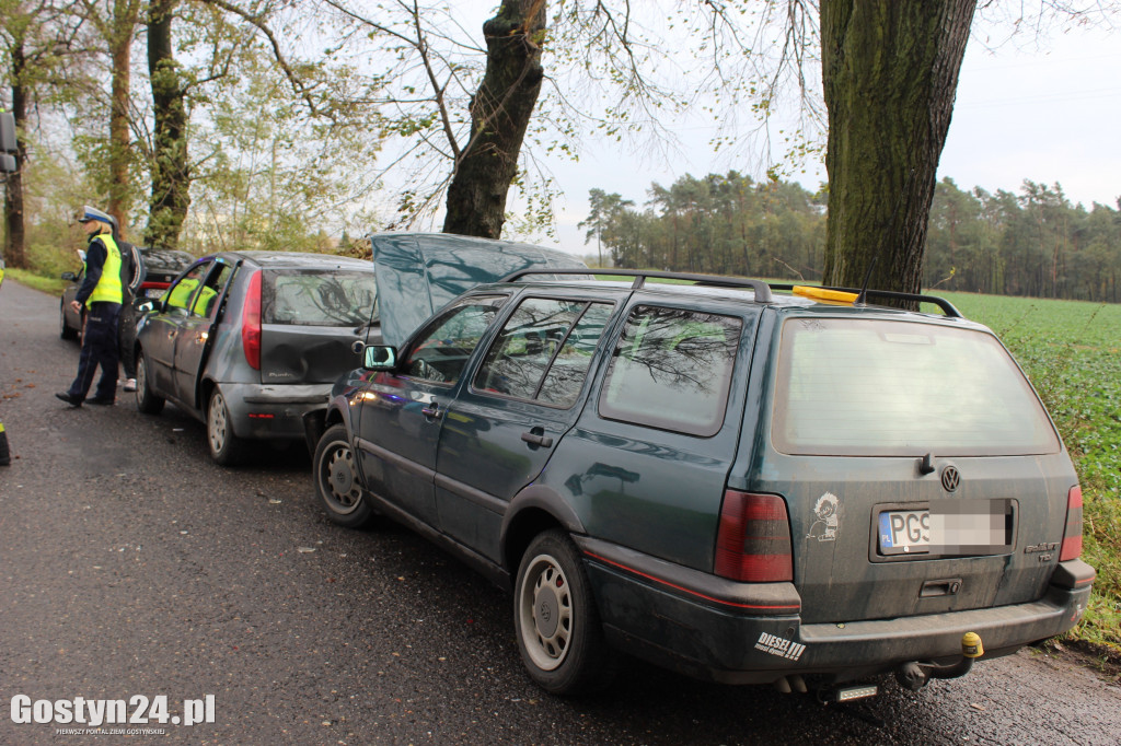 Wypadek na drodze Rokosowo - Pudliszki