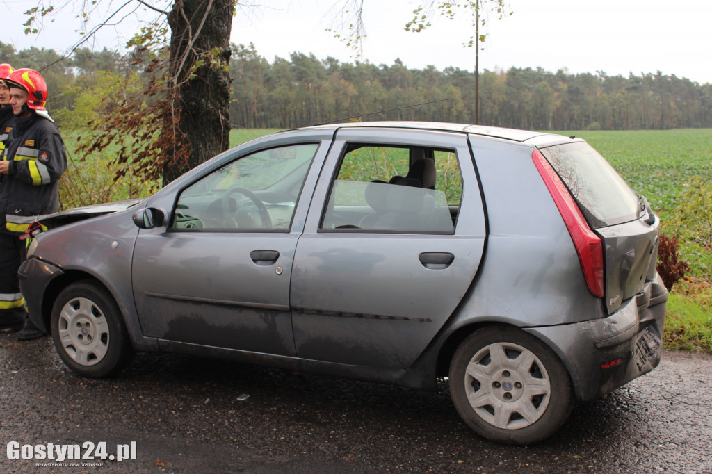 Wypadek na drodze Rokosowo - Pudliszki