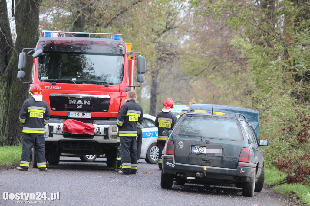 Wypadek na drodze Rokosowo - Pudliszki