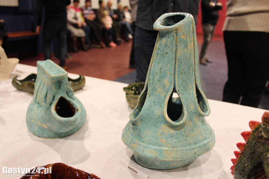 Wernisaż prac ceramicznych w gostyńskim Hutniku