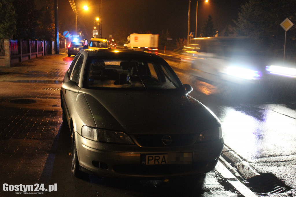 Potrącenie rowerzysty na przejściu dla pieszych w Gostyniu